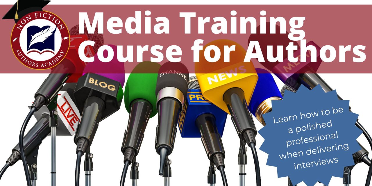 Media Training Course for Authors – Week 3 – 04/21/2026